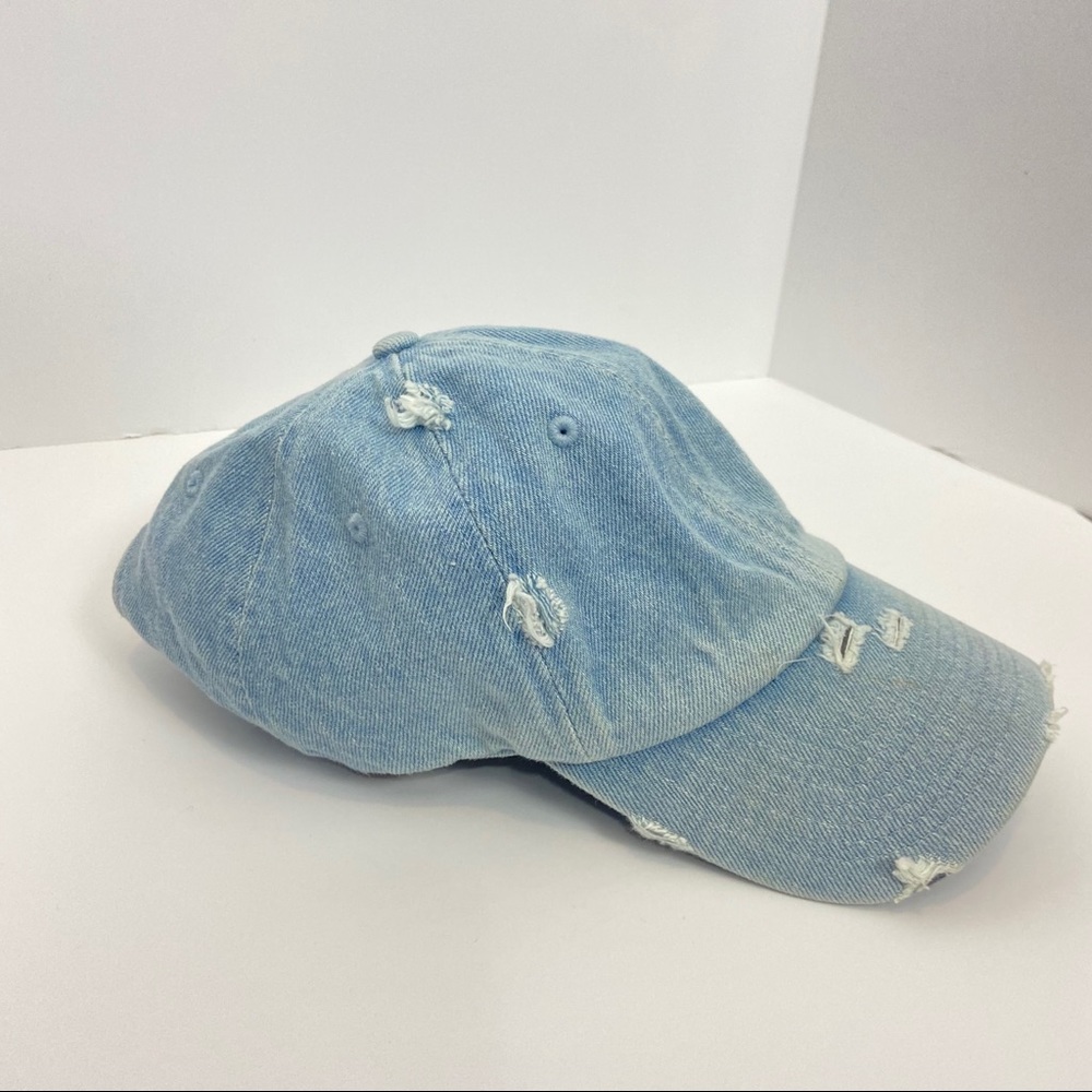 KBETHOS Vintage Distressed Baseball Hat Jean